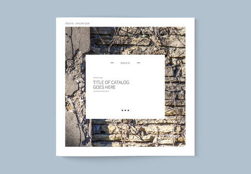 Square Catalogue Layout