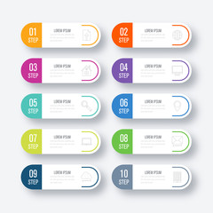 Infographic design template and business concept