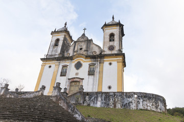 Fototapeta na wymiar Catholic Church in Minas Gerais, Brazil