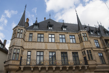 Fototapeta na wymiar Grand Ducal Palace, Luxembourg City