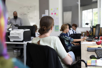 Startup Business People Working in Office