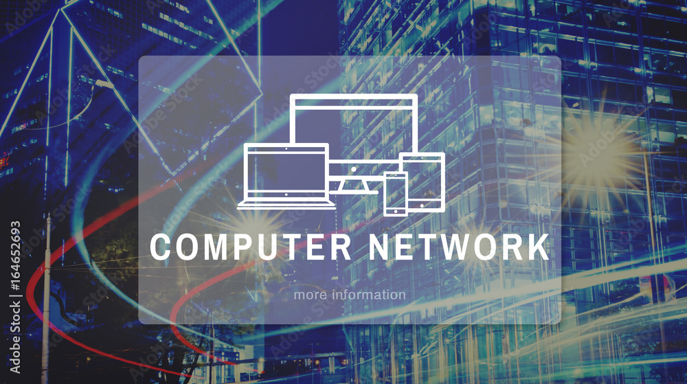 Aufkleber global communications connection social media networking concept