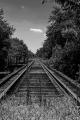 Fototapeta premium Abandoned Line