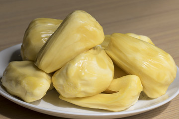 Jackfruit tropical fruit in Thailand.