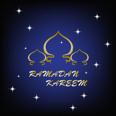 Obraz na płótnie Canvas ramadan kareem design