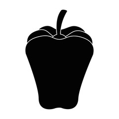 isolated cute pepper icon vector illustration graphic design