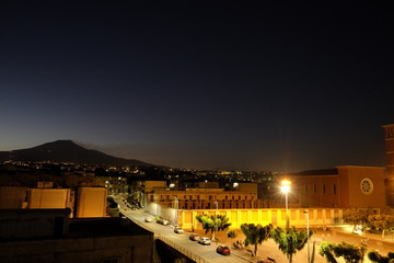 Volcano etna