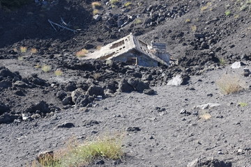 Volcano etna