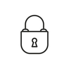 Lock - vector icon.