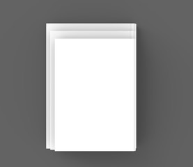 Hardcover books template