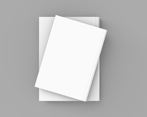 Hardcover books template