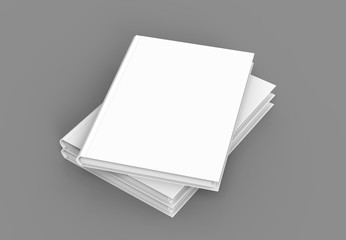 Hardcover books template