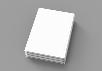Hardcover books template