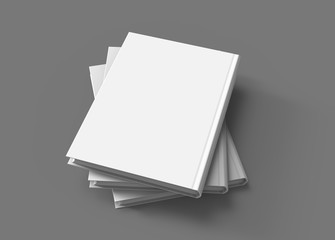 Hardcover books template