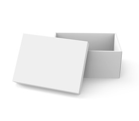 Blank paper box template