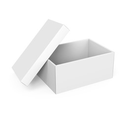 Blank paper box template