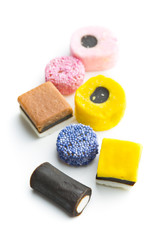 mixed liquorice candies