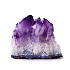 Gemstone Amethyst  crystal - 164668086