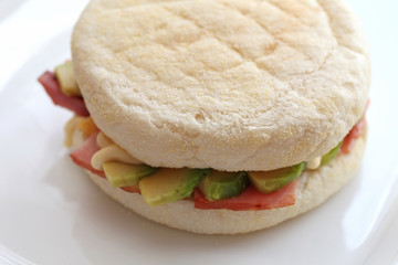 マフィンのサンド／Sandwich of the English muffin