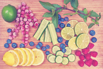 frisches Obst und Gemüse