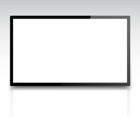 4k tv screen vector