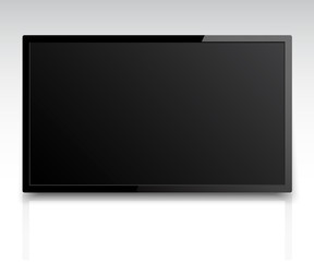 4k tv screen vector