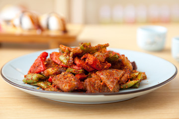 Spicy Streaky Pork