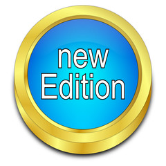 New Edition Button - 3D illustration