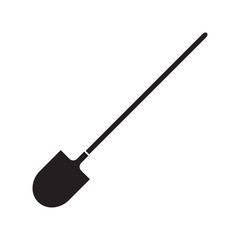 shovel flat icon