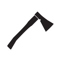 Axe icon. The ax symbol. Flat Vector illustration