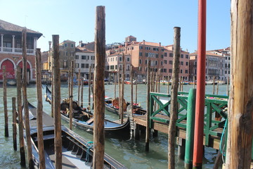 Venise gondole
