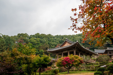 Obraz premium Yeongju Buseoksa, South Korea - Buseoksa Temple was built in year 676.