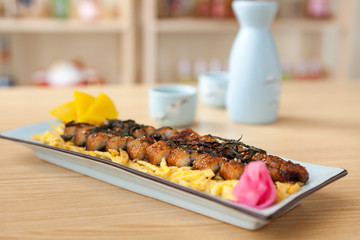Broiled River Eel