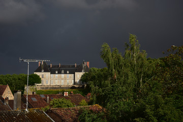 Sun clouds and rain