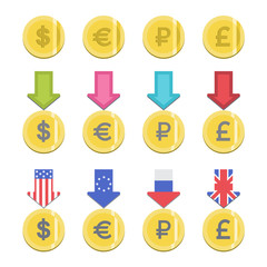 Donate buttons set. Help icon donation. Gift charity. Isolated support design sign. Contribute, contribution, give money, giving symbol. Vector illustration art