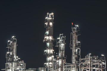 Industrial zone,The equipment of oil refining,Close-up of industrial pipelines of an oil-refinery...