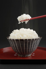 ほかほかの御飯