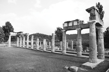 Artemis Temple at Athens Greece