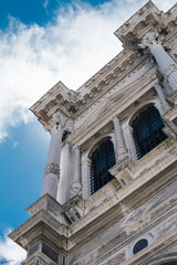 View on Scuola di San Rocco greek style school in Venice