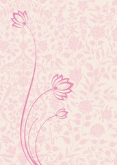 water lily, wedding card design, royal India