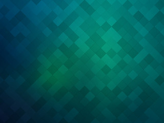 abstract green mosaic background - 164707814