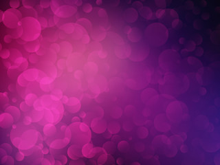 violet bokeh shining background
