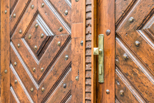 Antique door handle
