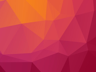red abstract geometric background