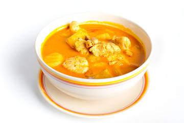 chicken  curry with potato