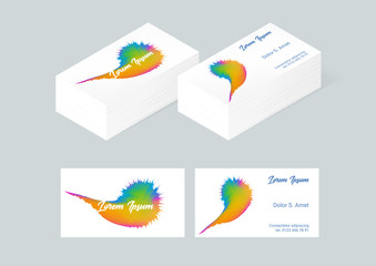 Business card template 4