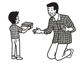 Family surprise gift box