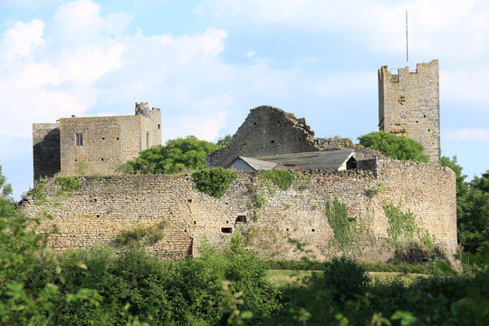 The Forteresse de Thil in Burgundy, France