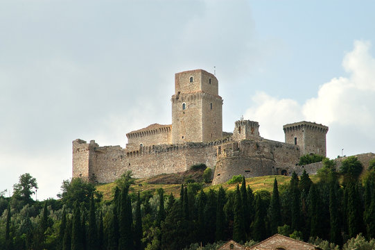 Rocca Maggiore In Assisi