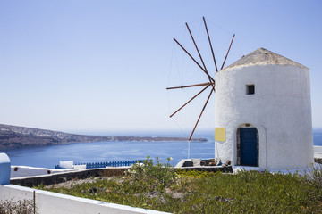 Fototapeta na wymiar Detalles de la Isla de Santorini